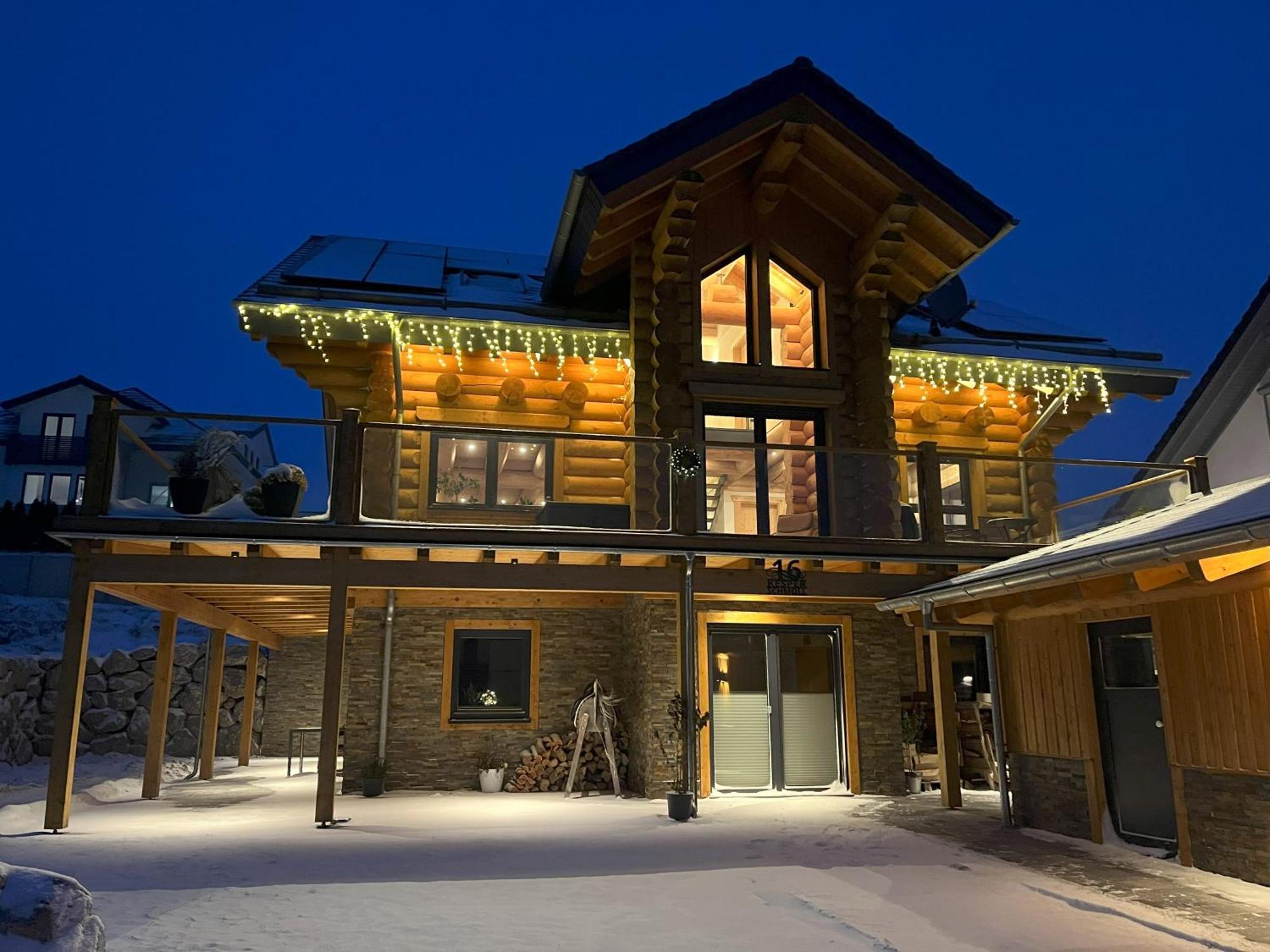Ferienwohnung Uplandblockhaus Willingen  Eksteriør billede